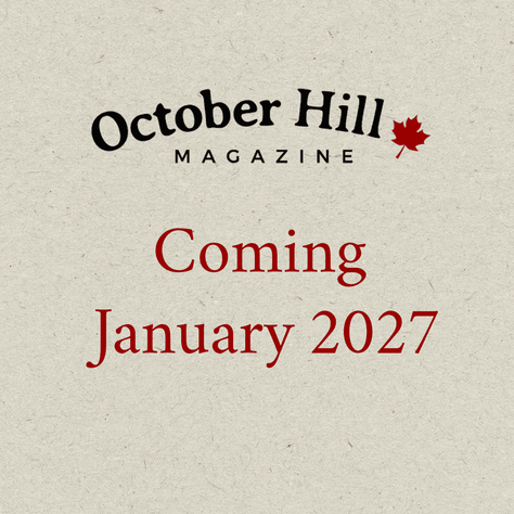 October Hill Magazine OHM Winter 2026 cover